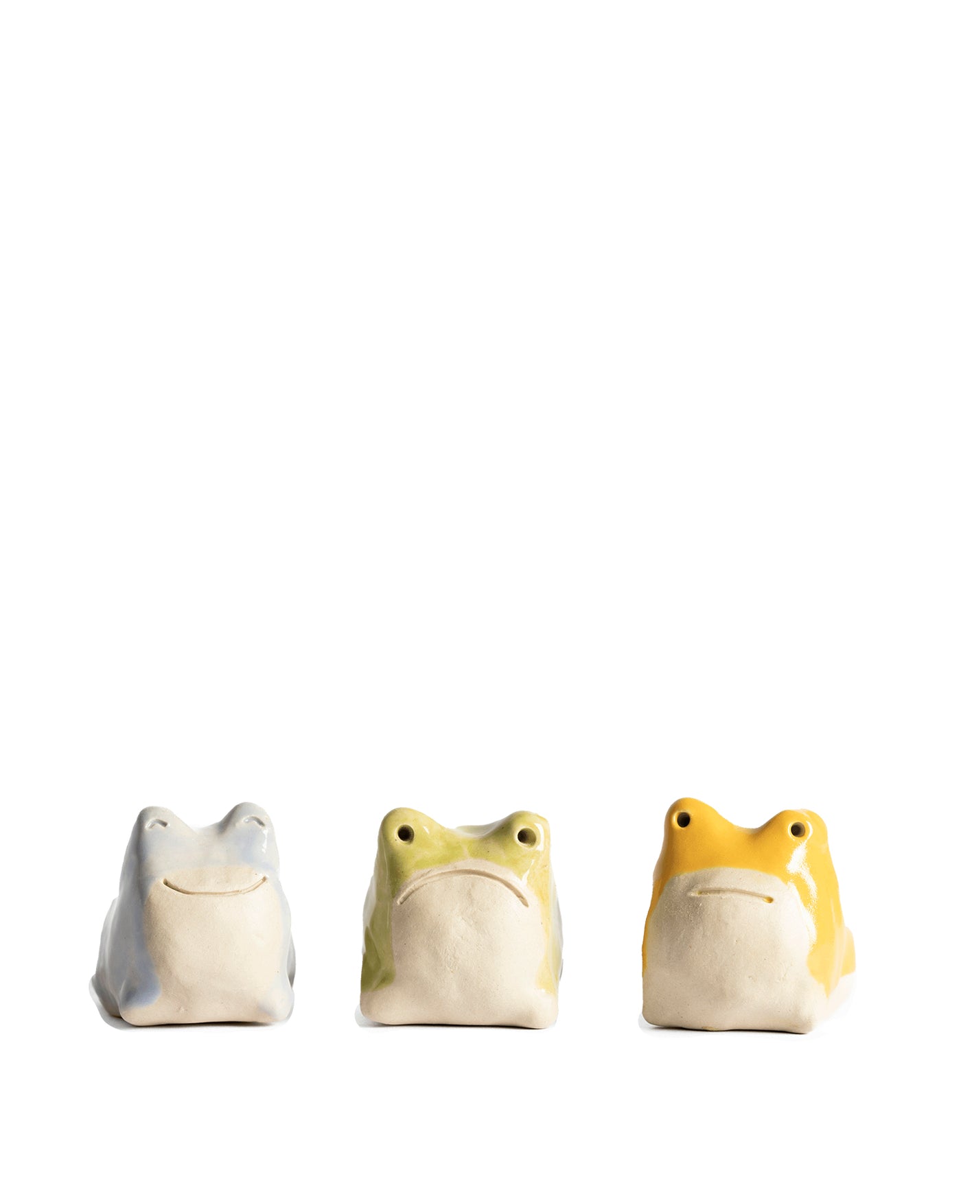 Hikerdelic Kaeru Ceramic Incense Holder Set Multi