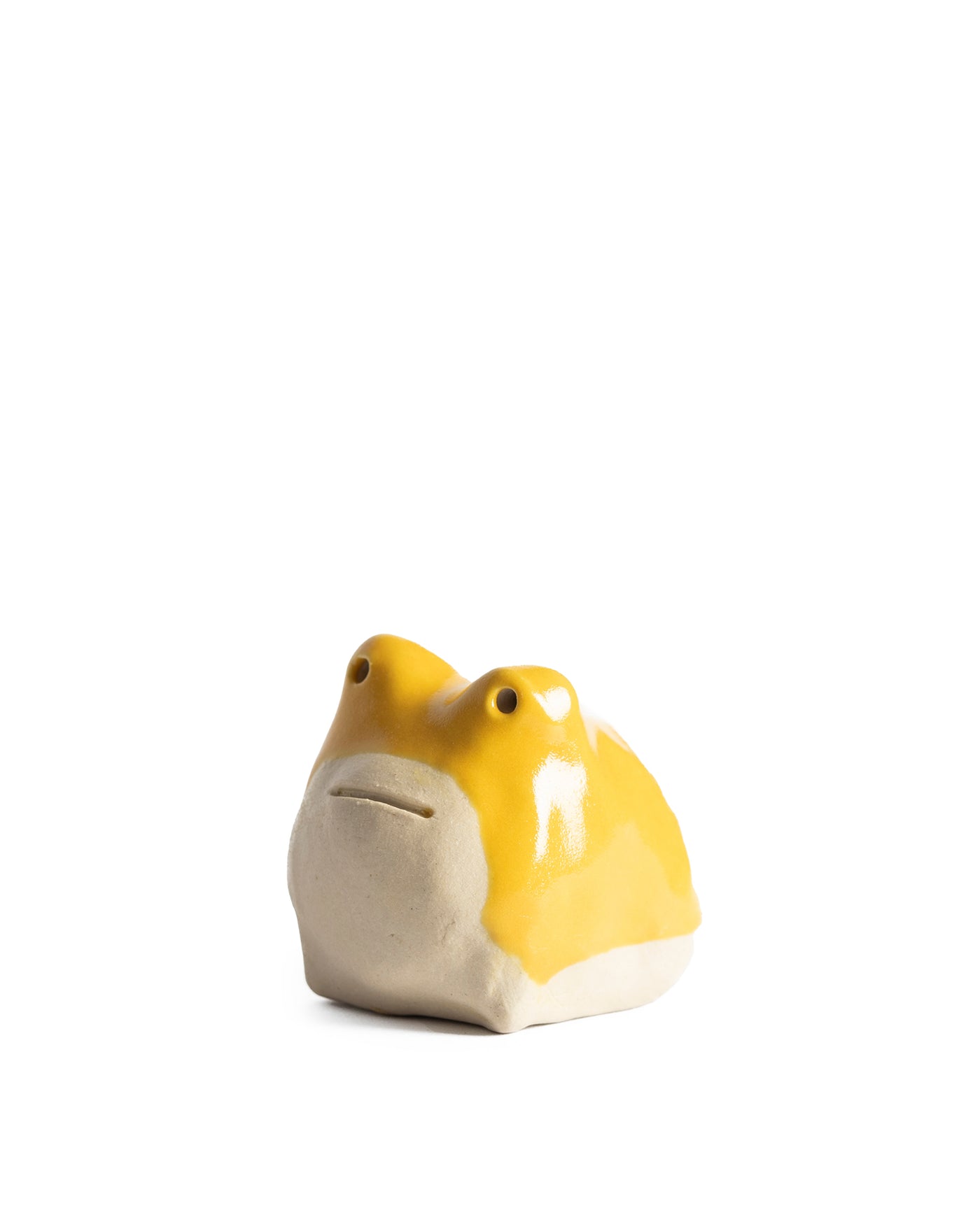Hikerdelic Kaeru Ceramic Incense Holder Yellow