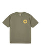 Hikerdelic Vinyl Logo T-Shirt Khaki