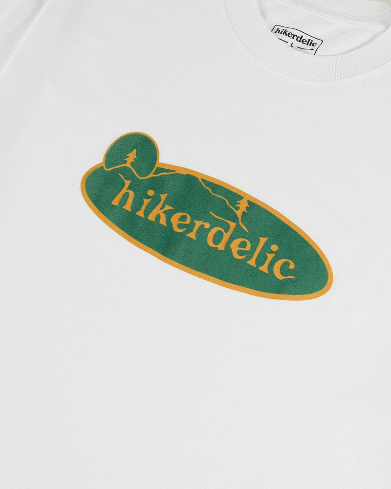 Hikerdelic Landscape SS T-shirt White