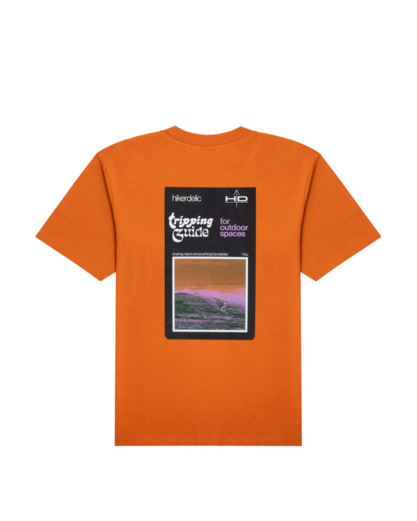 Hikerdelic Maps SS T-Shirt Pumpkin