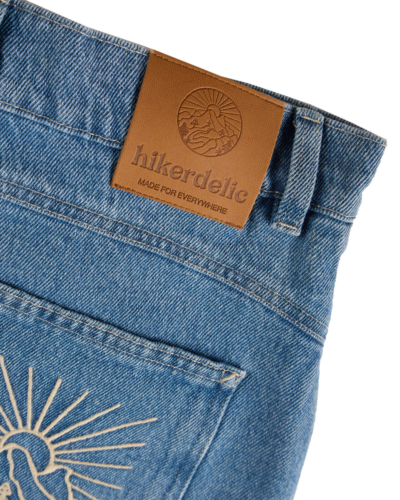 Hikerdelic Mendelian Jeans Washed Blue