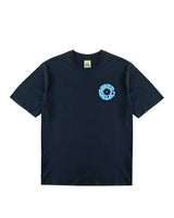 Hikerdelic Vinyl Logo T-Shirt Navy