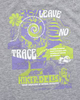 Hikerdelic No Trace SS T-Shirt Grey Marl