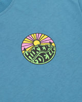 Hikerdelic Original Logo SS T-Shirt Hibiscus