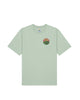 Hikerdelic Original Logo SS T-Shirt Smoke Green