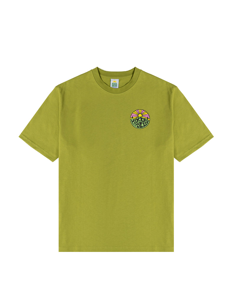 Hikerdelic Original Logo SS T-Shirt Lemon Haze