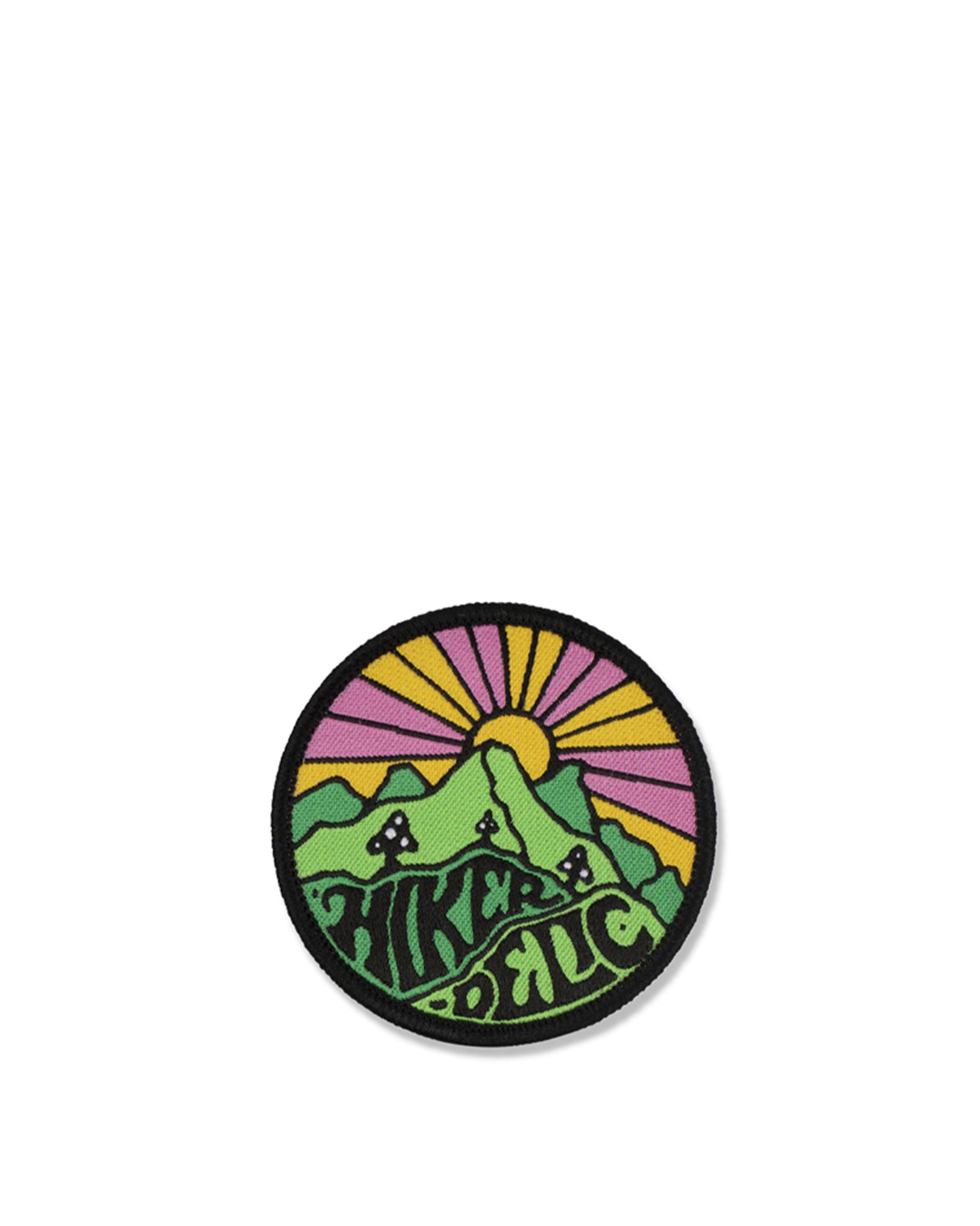 Hikerdelic Original Logo Woven Badge Original - Hikerdelic Shop