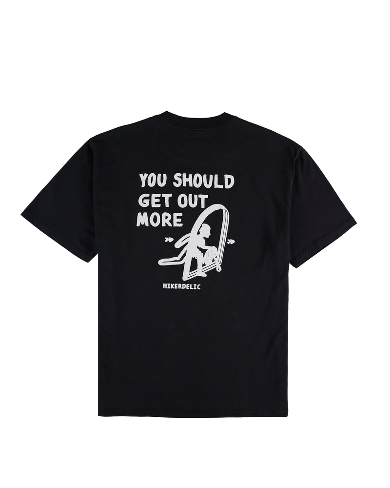 Hikerdelic Out More SS T-shirt Black