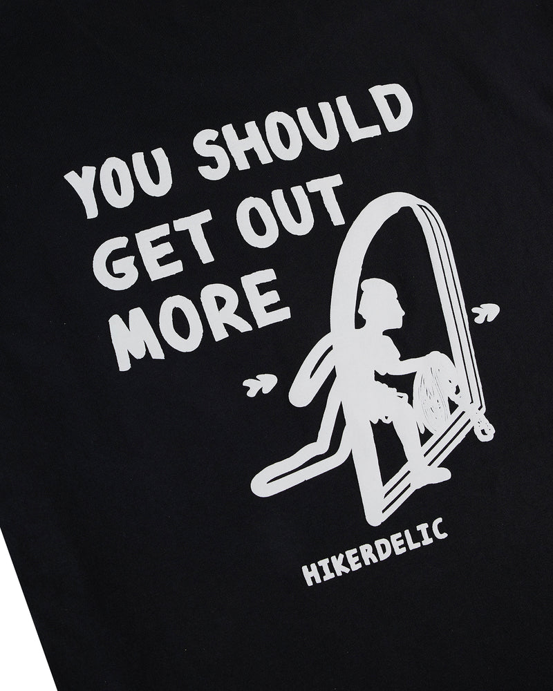 Hikerdelic Out More SS T-shirt Black