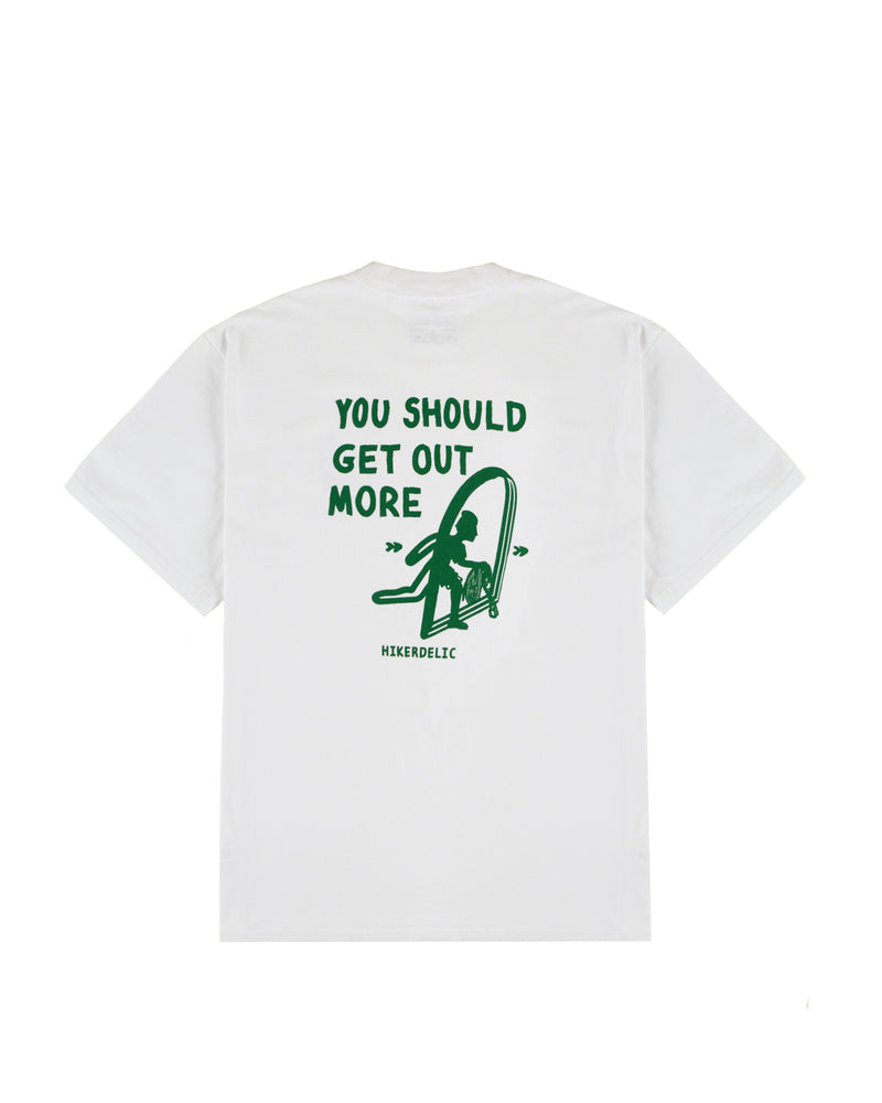 Hikerdelic Out More SS T-shirt White