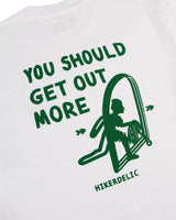 Hikerdelic Out More SS T-shirt White