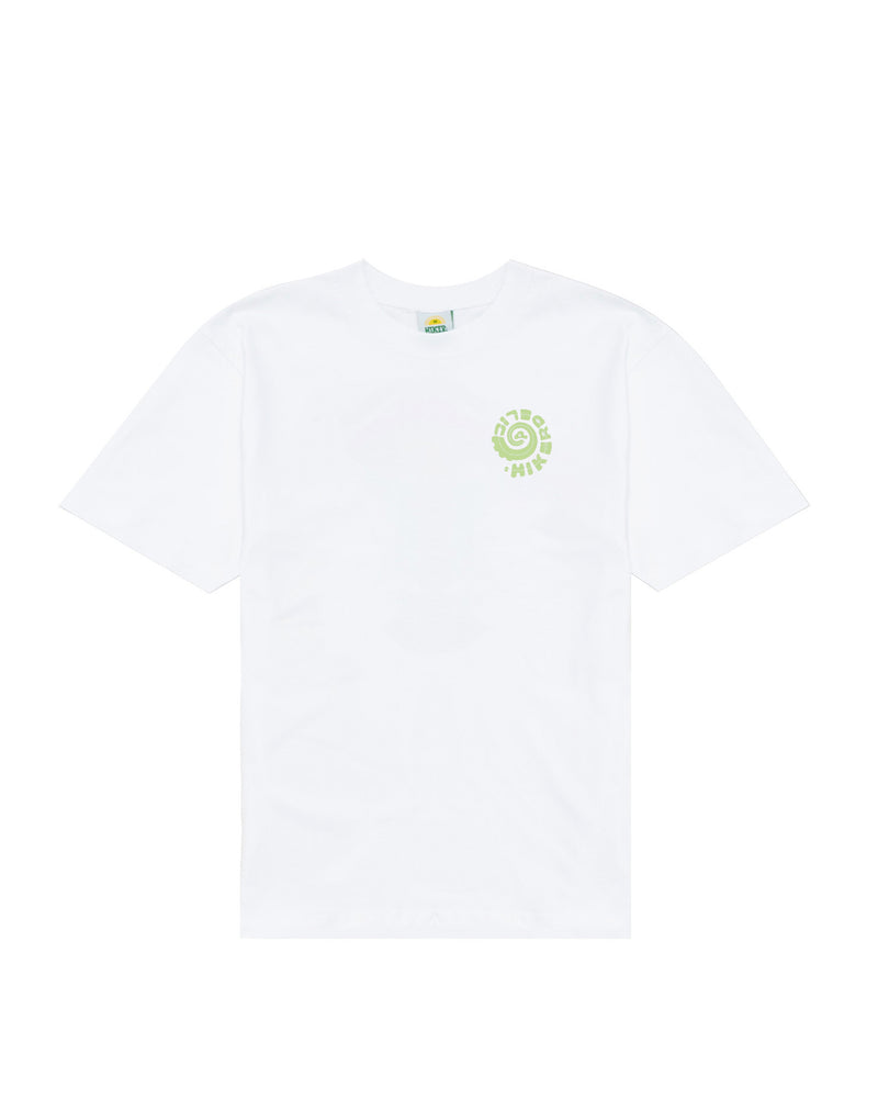 Hikerdelic Swirl SS T-Shirt - White