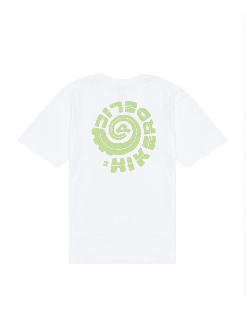 Hikerdelic Swirl SS T-Shirt - White