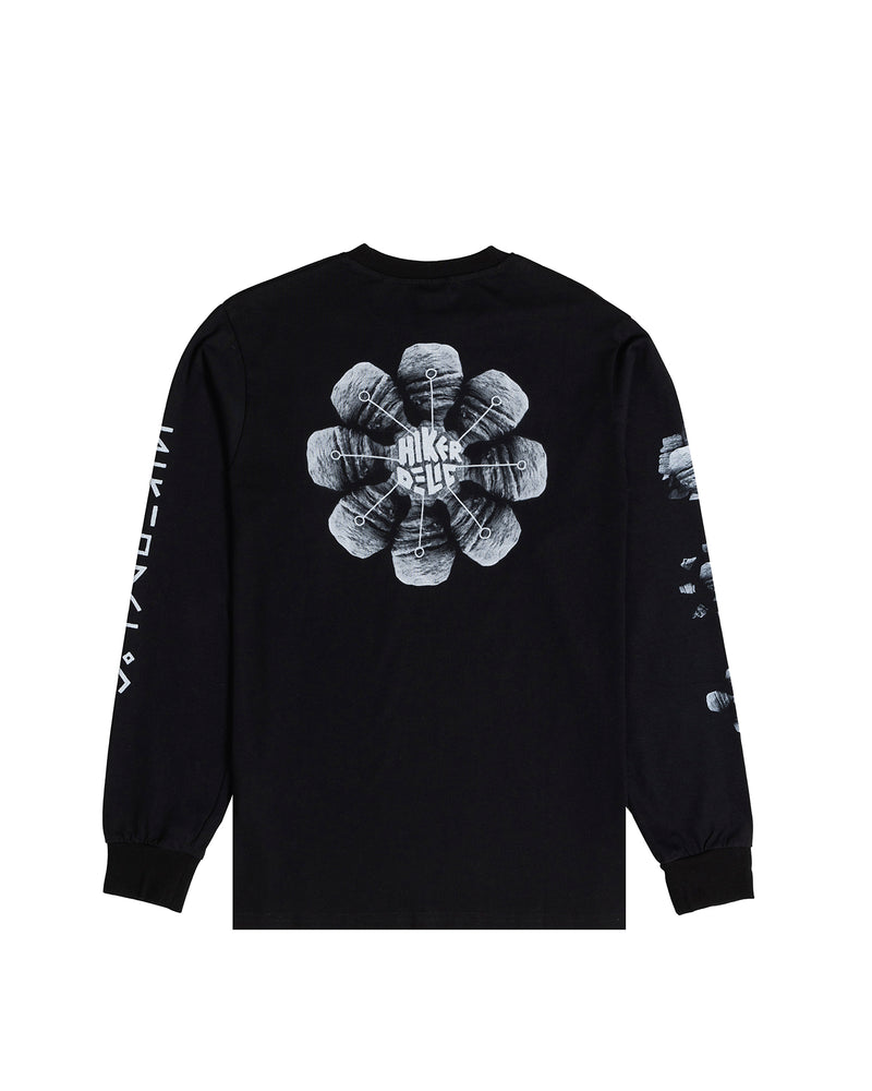 Hikerdelic Bridestones LS T-shirt Black