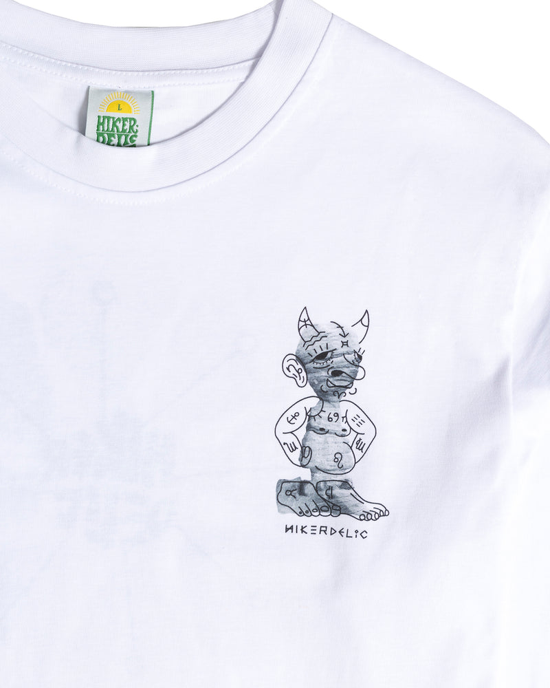 Hikerdelic Bridestones LS T-shirt White