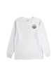Hikerdelic Core Logo LS T-Shirt White