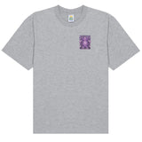 Hikerdelic Green Man SS T-Shirt - Grey Marl
