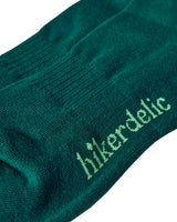 Hikerdelic Trip Socks Dark Green