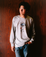Hikerdelic x Psych Fest Logo T-Shirt Grey Marl
