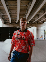 Hikerdelic x Psychfest Football Shirt Orange