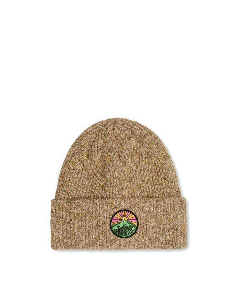 Hikerdelic x Druthers Recycled Melange Ribbed Beanie - Neutral