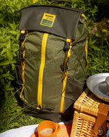 Hikerdelic x Elliker Cautley Flap Over Backpack Green