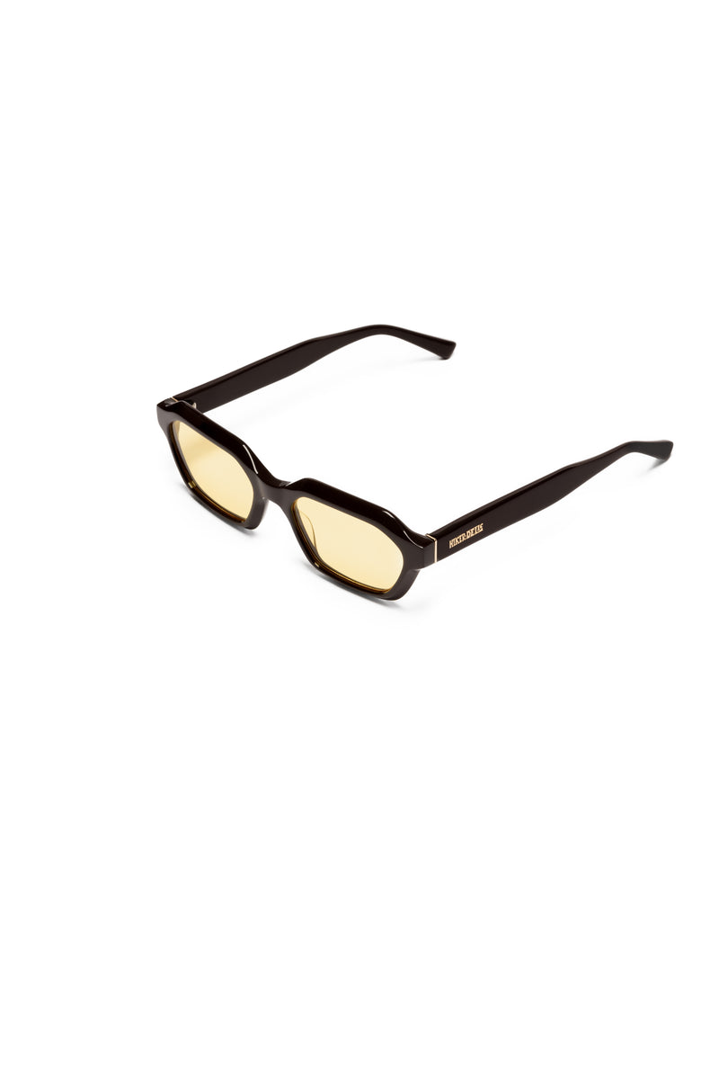 Hikerdelic x MessyWeekend Anthony Sunglasses Brown Yellow