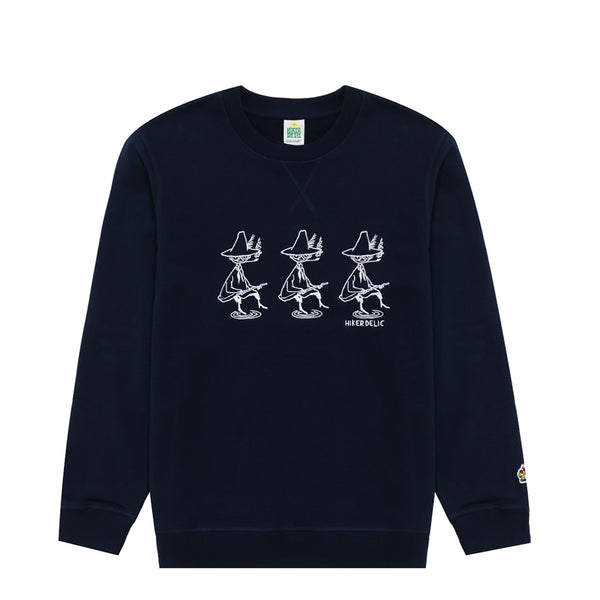 Hikerdelic x Moomin Snufkin Sweatshirt Navy