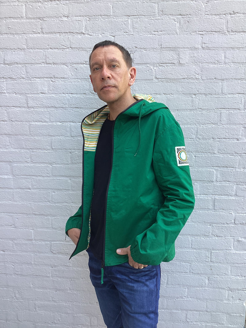 Hikerdelic x Shed Seven Chasing Jacket Guitar Green