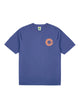 Hikerdelic Vinyl Logo T-Shirt Indigo Blue