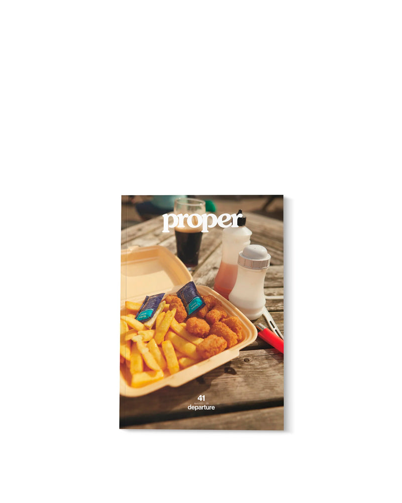 Proper Magazine Issue 41 - Fish and Chips Cover