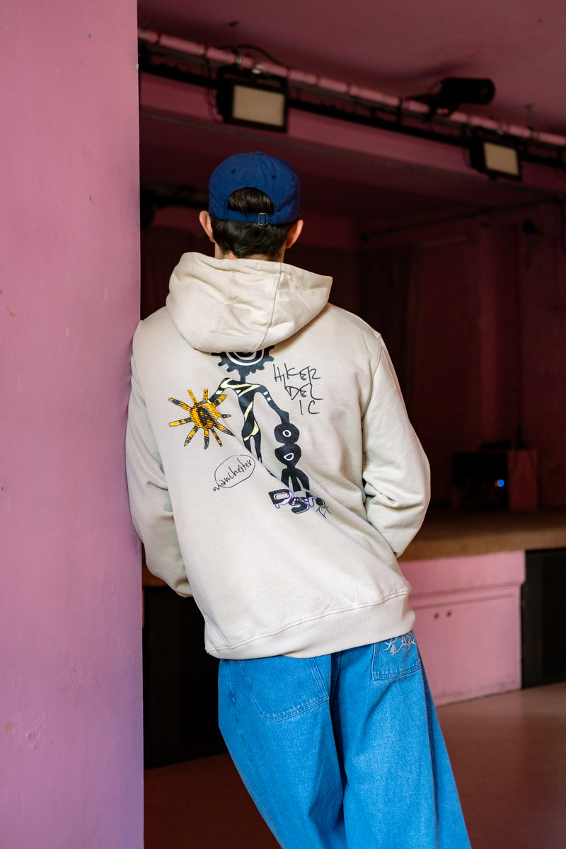 Hikerdelic x Psych Fest Hoodie Sand