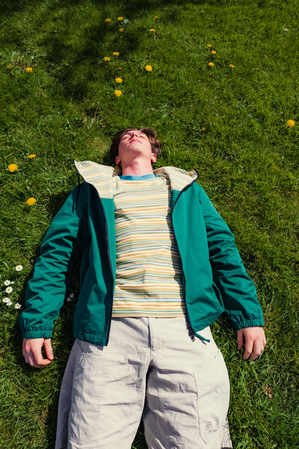 Hikerdelic x Shed Seven Chasing Jacket Guitar Green