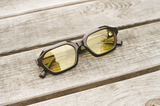 Hikerdelic x MessyWeekend Anthony Sunglasses Brown Yellow