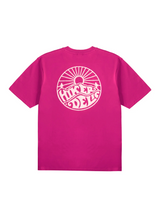 Hikerdelic Core Logo SS T-Shirt Cerise