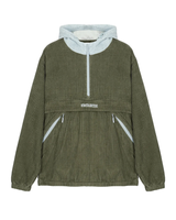 Hikerdelic Hooded Cord Smock Jade Green