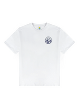 Hikerdelic Core Logo SS T-Shirt White / Navy