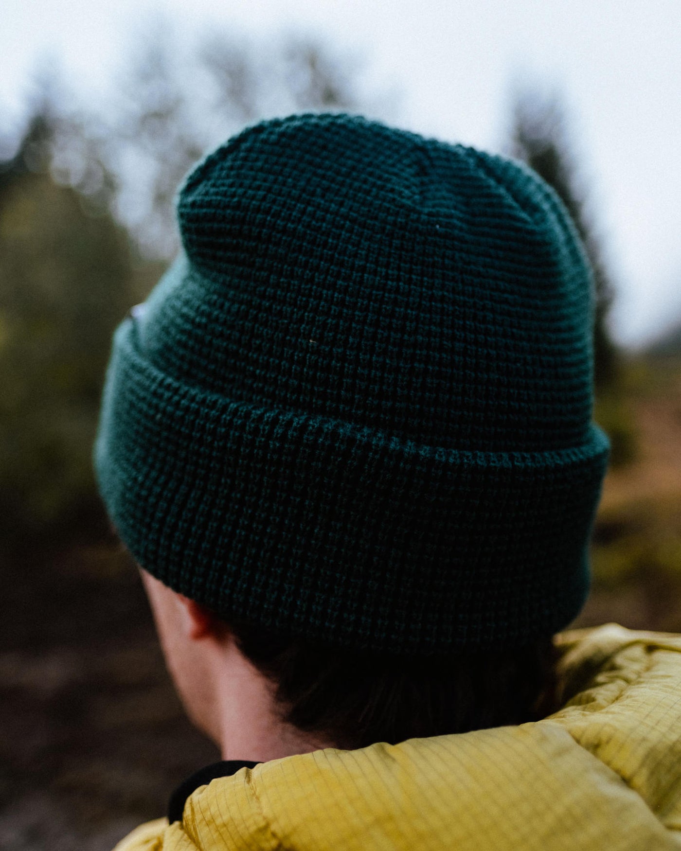 Hikerdelic Hikerdelic Waffle Beanie Hat Forest Green