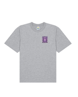 Hikerdelic Green Man SS T-Shirt - Grey Marl