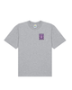 Hikerdelic Green Man SS T-Shirt - Grey Marl