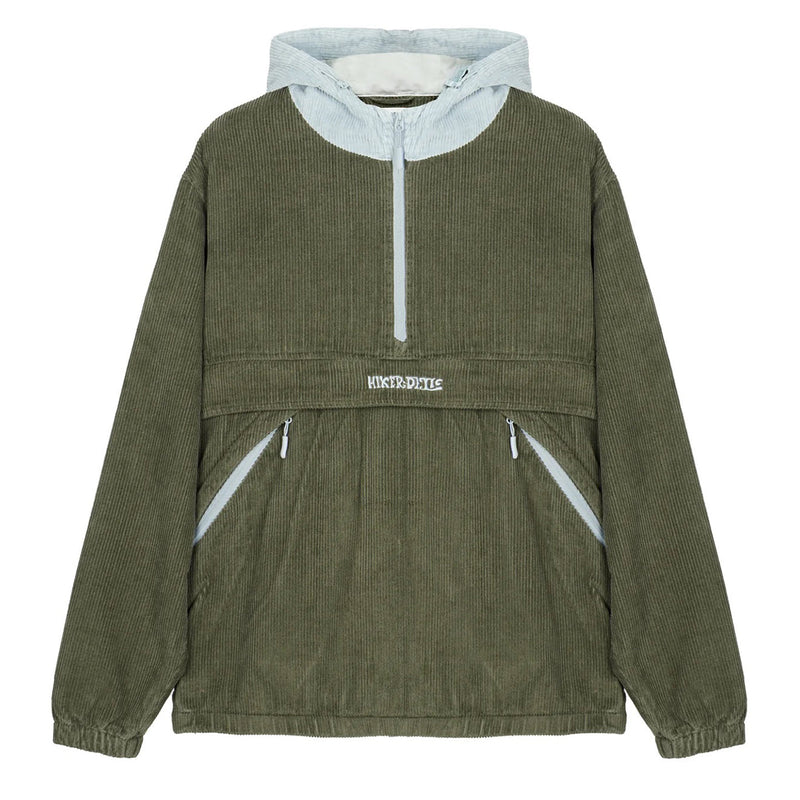 Hikerdelic Hooded Cord Smock Jade Green