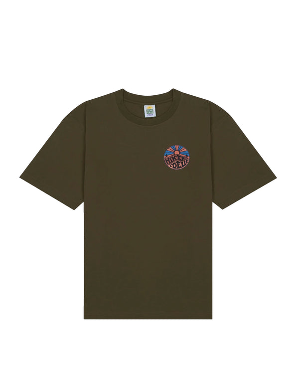 Hikerdelic Original Logo T-Shirt Military Green
