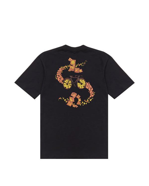 Hikerdelic Bicycle Day SS T-Shirt Black