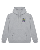 Hikerdelic Hotel Hoodie Grey Marl