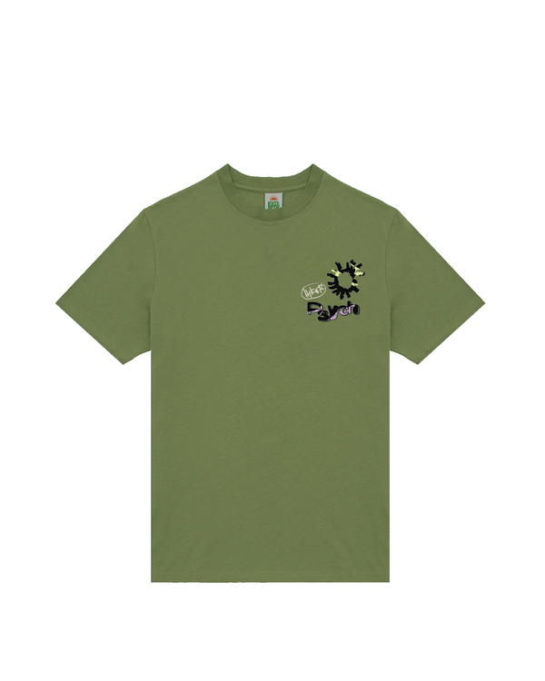 Hikerdelic x Psych Fest T-Shirt Khaki