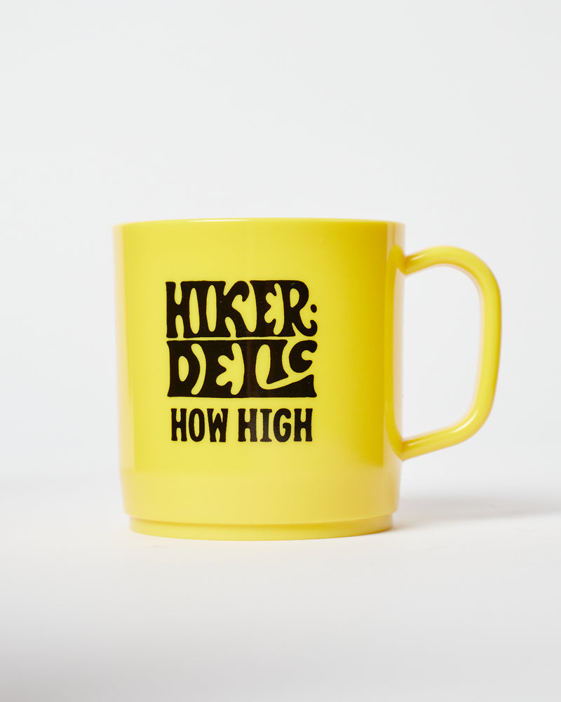 Hikerdelic x Tim Burgess How High Mug Yellow