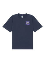 Hikerdelic Peak Meets Precinct SS T-Shirt Navy