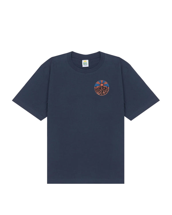 Hikerdelic Original Logo Short Sleeve T-Shirt Navy / Multi