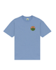 Hikerdelic Original Logo SS T-Shirt - Fjord Blue